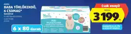 ALDI Mamia Baba Törlőkendő, 6 csomag ajánlat