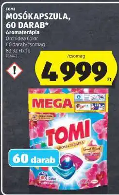 ALDI TOMI MOSÓKAPSZULA, 60 DARAB ajánlat