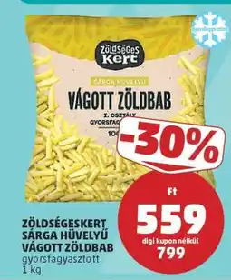 PENNY Zöldségeskert Sárga Hüvelyű Vágott Zöldbab ajánlat