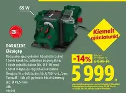 Lidl PARKSIDE Élezőgép ajánlat