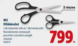 Lidl W5 Ollókészlet ajánlat