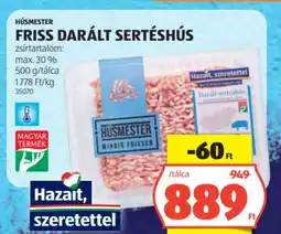 ALDI HÚSMESTER FRISS DARÁLT SERTÉSHÚS ajánlat