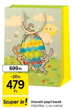 Tesco Húsvéti papírtasak ajánlat