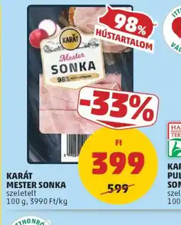 PENNY KARÁT MESTER SONKA ajánlat
