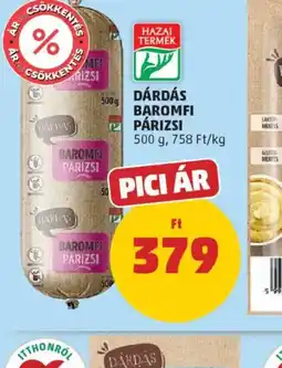 PENNY DÁRDÁS BAROMFI PÁRIZSI ajánlat