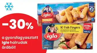 Spar Iglo halrudak ajánlat