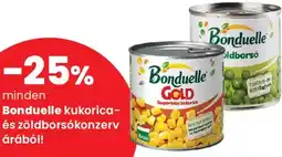 Spar Bonduelle kukorica- és zöldborsókonzerv ajánlat