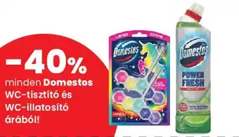 Domestos WC-tisztító és WC-illatosító