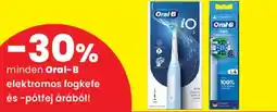 Spar Oral-B elektromos fogkefe és -pótfej ajánlat
