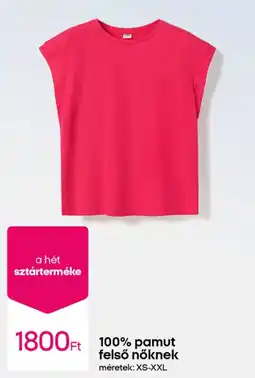 Pepco 100% pamut felső nőknek ajánlat