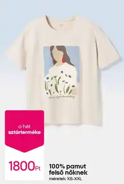 Pepco 100% pamut felső nőknek ajánlat