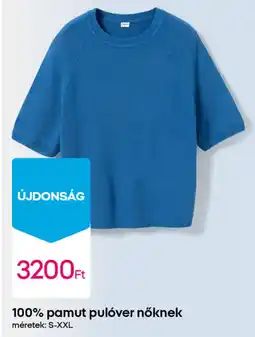 Pepco 100% pamut pulóver nőknek ajánlat