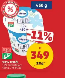 PENNY SISSY TEJFÖL ajánlat