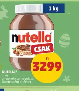 PENNY Nutella krém ajánlat