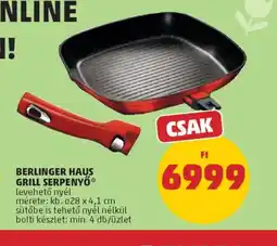PENNY BERLINGER HAUS GRILL SERPENYŐ ajánlat
