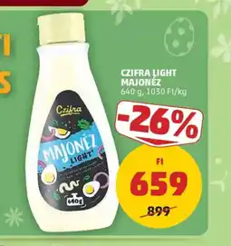 PENNY CZIFRA MAJONÉZ ajánlat