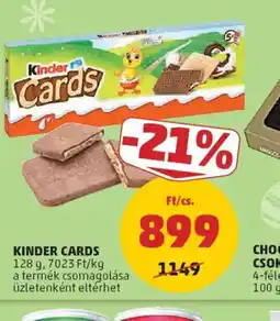 PENNY KINDER CARDS ajánlat