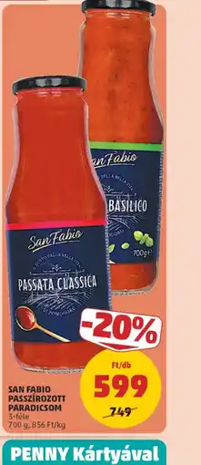 PENNY SAN FABIO PASSZÍROZOTT PARADICSOM ajánlat