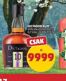 PENNY DICTADOR RUM ajánlat