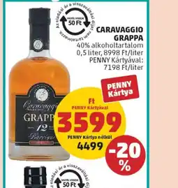 PENNY CARAVAGGIO GRAPPA ajánlat