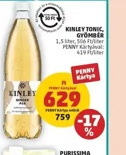 PENNY KINLEY TONIC GYÖMBÉR ajánlat