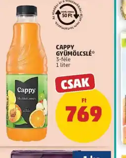 PENNY CAPPY GYÜMÖLCSLÉ ajánlat