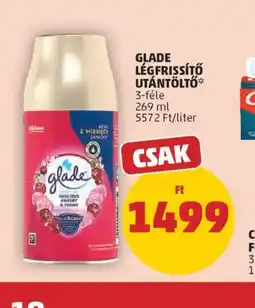 PENNY GLADE LÉGFRISSÍTŐ UTÁNTÖLTŐ ajánlat