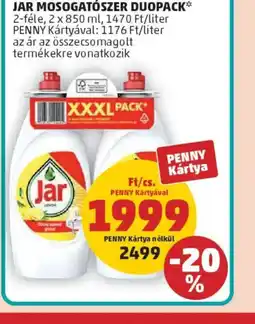 PENNY JAR MOSOGATSZER DUOPACK ajánlat
