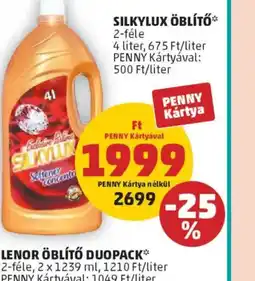 PENNY SILKYLUX ÖBLÍTŐ ajánlat