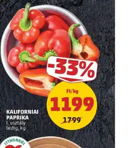 PENNY KALIFORNIAI PAPRIKA ajánlat