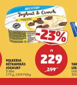 PENNY MILKERIA KÉTKAMRÁS JOGHURT ajánlat