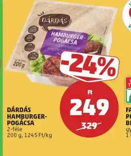 PENNY DÁRDÁS HAMBURGER-POGÁCSA ajánlat