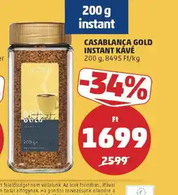 PENNY CASABLANCA GOLD INSTANT KÁVÉ ajánlat