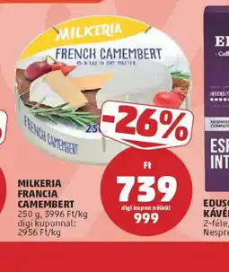 PENNY MILKERIA FRANCIA CAMEMBERT ajánlat