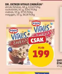 PENNY DR. OETKER VITALIS ZABKÁSA ajánlat