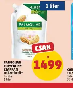 PENNY PALMOLIVE FOLYÉKONY SZAPPAN UTÁNTÖLTŐ ajánlat