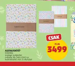 PENNY ASZTALTERÍTŐ ajánlat