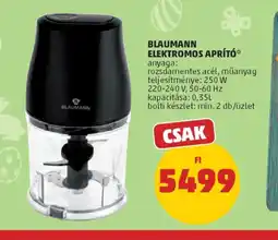 PENNY BLAUMANN ELEKTROMOS APRÍT ajánlat