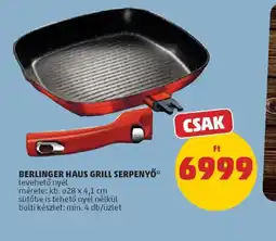 PENNY BERLINGER HAUS GRILL SERPENYŐ ajánlat