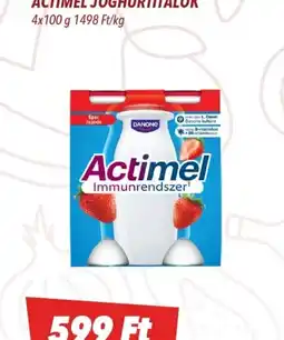 CBA DANONE ACTIMEL JOGHURTITÁLOK ajánlat