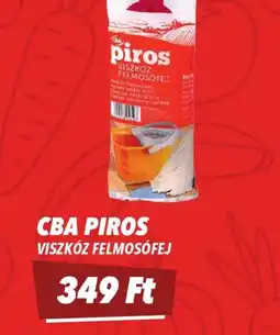 CBA CBA PIROS VISZKZ FELMOSFEJ ajánlat