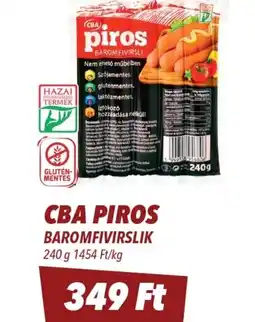 CBA CBA PIROS BAROMFIVIRSLIK ajánlat