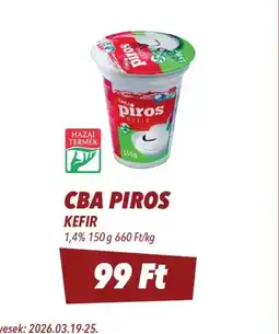 CBA CBA PIROS KEFIR ajánlat