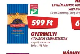 CBA GYERMELYI 4 TOJÁSOS SZÁRAZTÉSZTÁK ajánlat