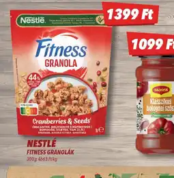 CBA NESTLÉ FITNESS GRANOLA ajánlat