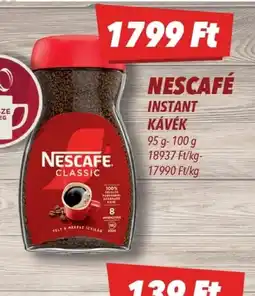 CBA NESCAFÉ INSTANT KÁVÉK ajánlat