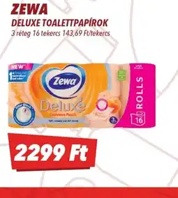 CBA ZEWA DELUXE TOALETTPAPÍROK ajánlat