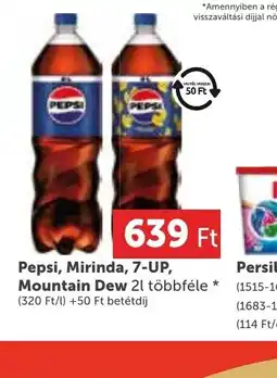 PRIVÁT Pepsi üdítőital ajánlat