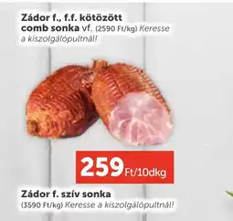 PRIVÁT ZÁDOR kötözött comb sonka ajánlat
