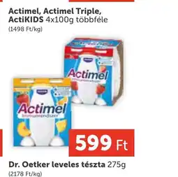 PRIVÁT Actimel, Actimel Triple, ActiKIDS ital ajánlat